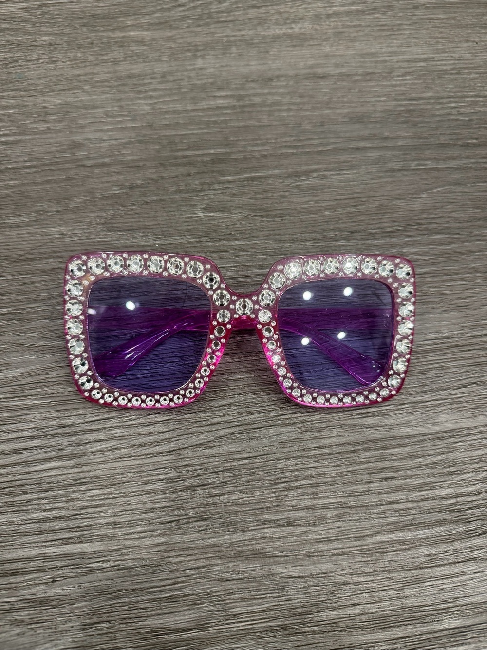 Pink Square Sunglasses - Unbranded